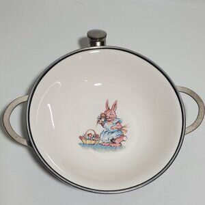 Vintage Majestic Products USA Baby Hot Water Warming Dish- Baby Food Warmer